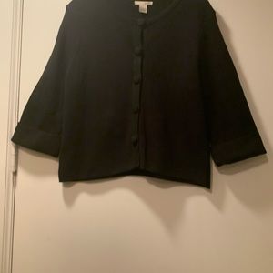 Evie cotton black cardigan